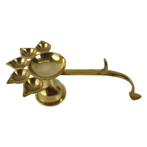 Brass Pancha Harathi Big